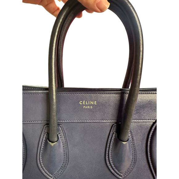 Celine medium luggage handbag - Picture 9 of 15